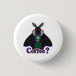 Mot Vol Koffie Ronde Button 3,2 Cm
