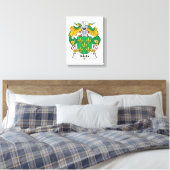 Mota Family Crest Canvas Afdruk (Insitu (Slaapkamer))