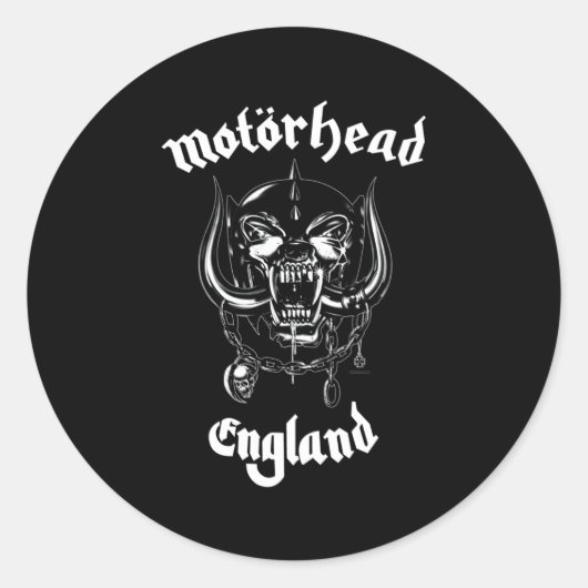 Motã Rhead Engeland Ronde Sticker (Voorkant)