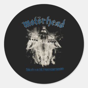 Motã Rhead Geen slaap tot Hammersmith Ronde Sticker