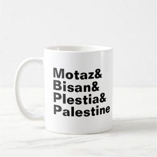 Motaz & Bisan & Plestia & Palestina - vrije pers Koffiemok