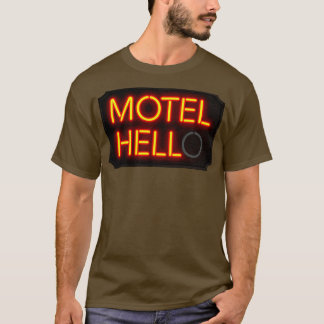 Motel Hell Neon Sign T-shirt