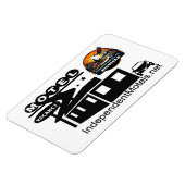 Motel List Koelkastmagneet Magneet (Linkerzijde)