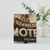  Motel-teken El Sombrero Briefkaart (Staand voorkant)