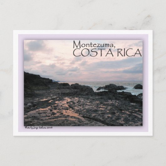 Motenzuma, Costa Rica Briefkaart (Voorkant)