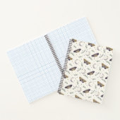 Moth and Moon Spiral Notebook 8.5"x11" Notitieboek (Binnen)