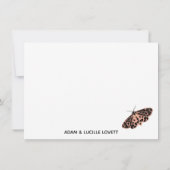 Moth Bedankt, (Achterkant)