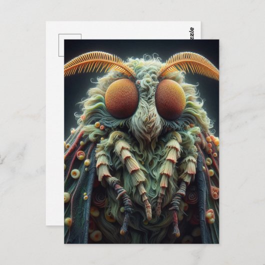 Moth Briefkaart (Voorkant / Achterkant)