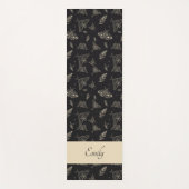 Moth Butterfly Celestial Pattern Yoga Mat (Voorkant)