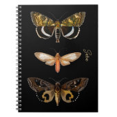  Moth Butterfly - Gepersonaliseerd Notitieboek (Voorkant)