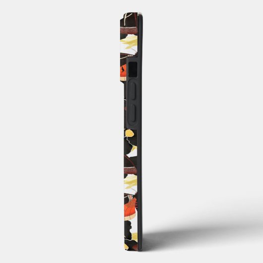 Moth Butterfly Hoesje-Mate iPhone Case (Achterkant / Links)