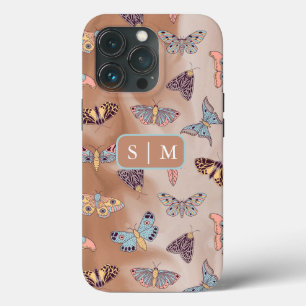 Moth Butterfly Hoesje-Mate iPhone Case