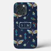 Moth Butterfly Hoesje-Mate iPhone Case (Achterkant)