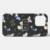 Moth Butterfly Hoesje-Mate iPhone Case (Achterkant (horizontaal))
