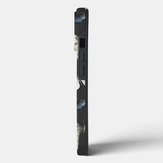 Moth Butterfly Hoesje-Mate iPhone Case (Achterkant / Links)