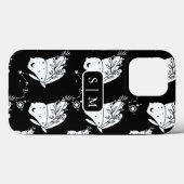 Moth Butterfly Hoesje-Mate iPhone Case (Achterkant (horizontaal))