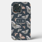 Moth Butterfly Hoesje-Mate iPhone Case (Achterkant)
