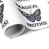 Moth Butterfly Magical Moths Cadeaupapier (Rol Hoek)
