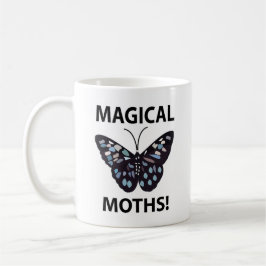 Moth Butterfly Magical Moths Koffiemok