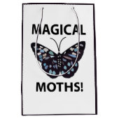 Moth Butterfly Magical Moths Medium Cadeauzakje (Voorkant)