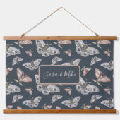 Moth Butterfly-patroon Hangend Wandkleed (Voorkant)