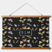 Moth Butterfly-patroon Verheldering van tapijt Hangend Wandkleed (Voorkant)