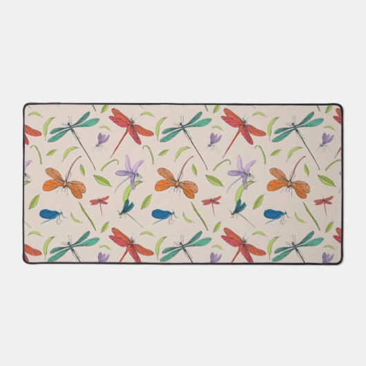 Moth Butterfly Pattern Bureaumat (Voorkant)