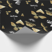 Moth Butterfly Pattern Cadeaupapier (Hoek)