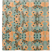 Moth Butterfly Pattern Douchegordijn (Voorkant)