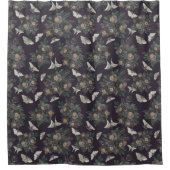 Moth Butterfly Pattern Douchegordijn (Voorkant)