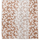 Moth Butterfly Pattern Douchegordijn (Voorkant)