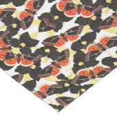 Moth Butterfly Pattern Korte Tafelloper (Hoek)