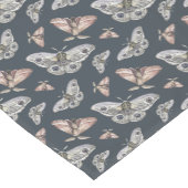 Moth Butterfly Pattern Korte Tafelloper (Hoek)