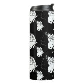 Moth Butterfly Pattern Thermosbeker (Gedraaid links)