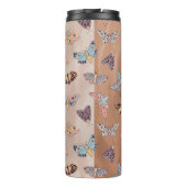 Moth Butterfly Pattern Thermosbeker (Achterkant)