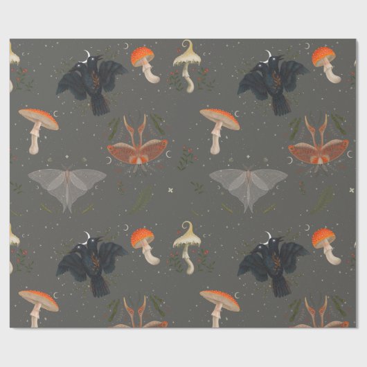 Moth Cadeaupapier (Vlak)