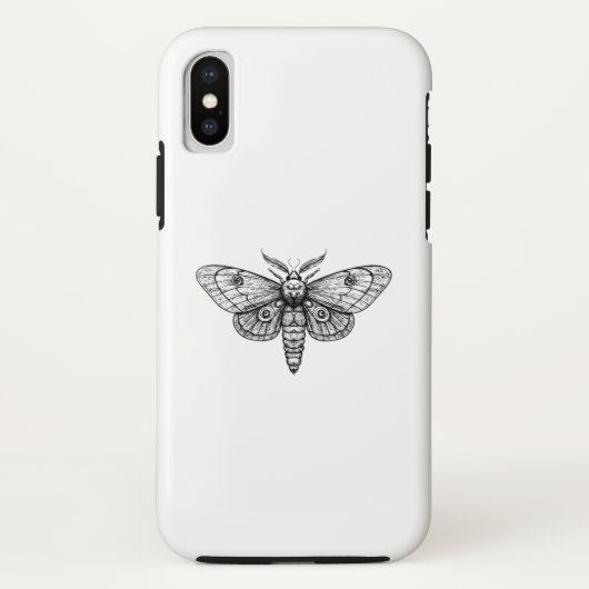 Moth Case-Mate iPhone Case (Achterkant)