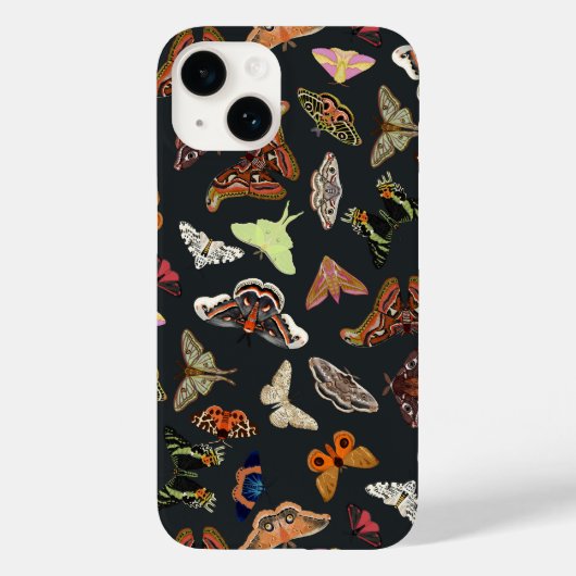 Moth Case-Mate iPhone Case (Achterkant)
