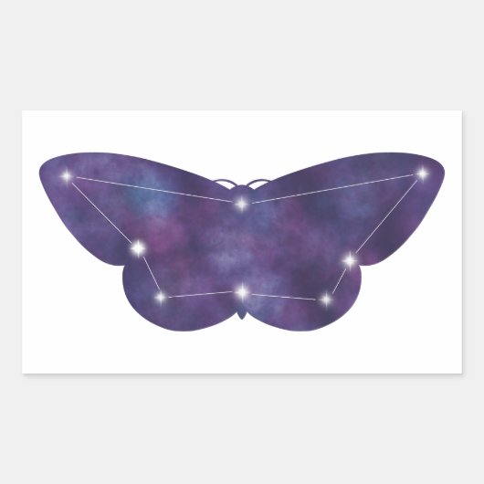 Moth Constellation Sticker (Voorkant)