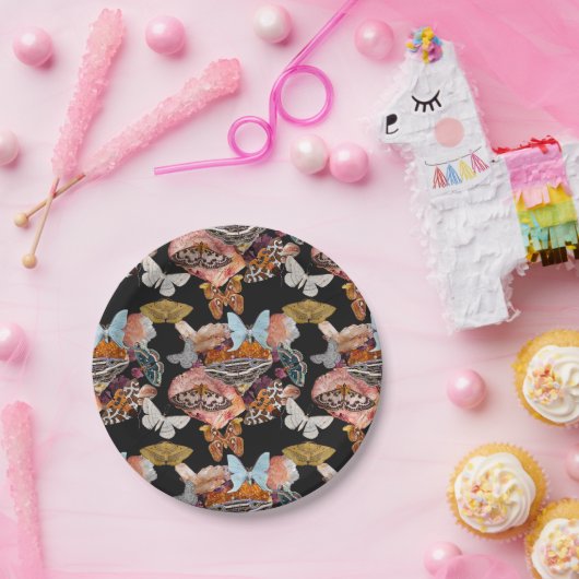 Moth Cotillion | Goblincore Witchy Paper Bord (Feest)