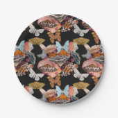 Moth Cotillion | Goblincore Witchy Paper Bord (Voorkant)