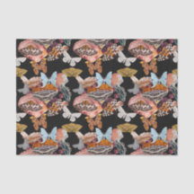 Moth Cotillion | Goblincore Witchy-weefselpapier