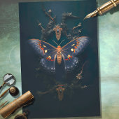 Moth Dark Academia 1 Decoupage papier