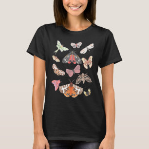 Moth Dark Academia Aesthetische Alt Clothing Gobli T-shirt