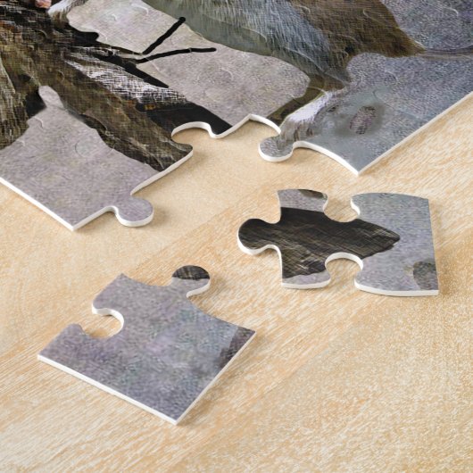 Moth en Mouse Cotillion Legpuzzel (Zijkant)