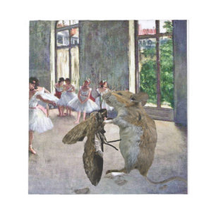 Moth en Mouse Cotillion Notitieblok