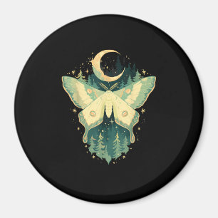 Moth Fairycore Goblincore Whimsigoth Cottagecore Magneet