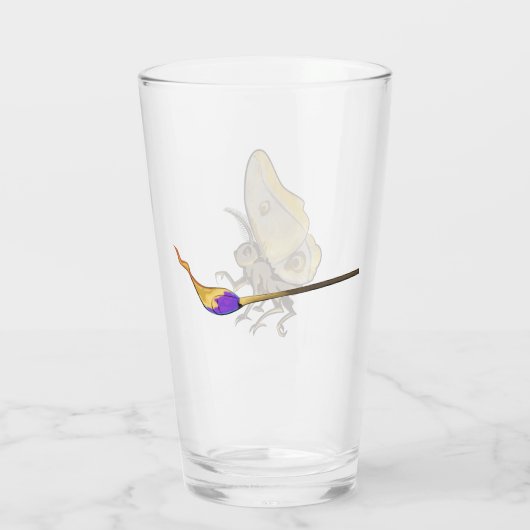 Moth Glas (Achterkant)