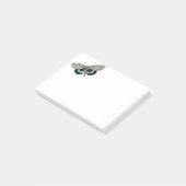 Moth  illustratie post-it® notes (Schuin)
