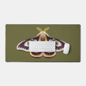 Moth Insect Art Goblincore Witchy Green Butterfly Bureaumat (Keyboard & Muis)